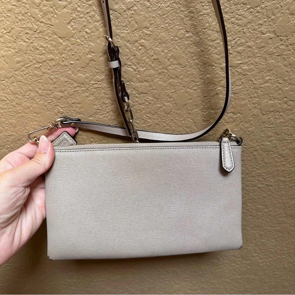 Coach Tan Small Crossbody Wallet - Picture 5 of 7